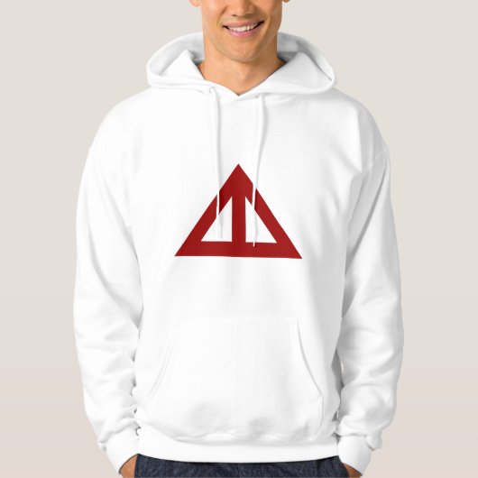 Dreieckbogen Hoodie (Vorderseite)