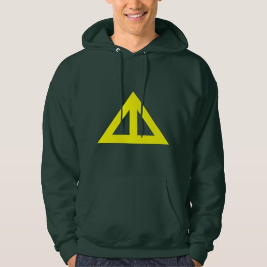 Dreieckbogen Hoodie (Vorderseite)