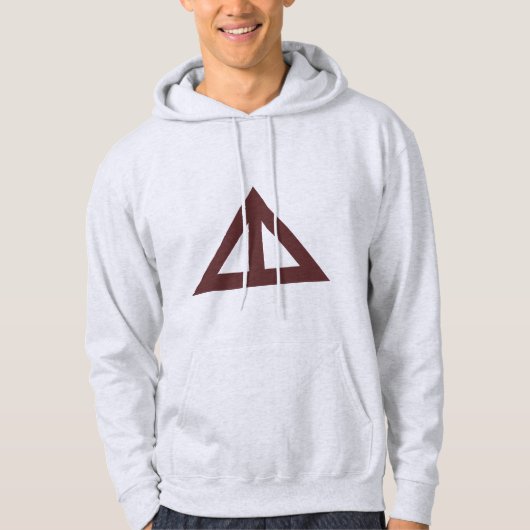 Dreieckbogen Hoodie (Vorderseite)