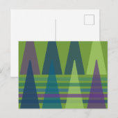 Dreiecke 1 postkarte (Vorne/Hinten)