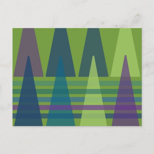Dreiecke 1 postkarte (Vorderseite)