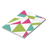 Dreiecke abstrakte geometrische Geometrie Notizblock (Rotiert)