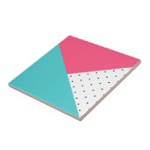 Dreiecke Abstraktes Muster Fliese (Seite)