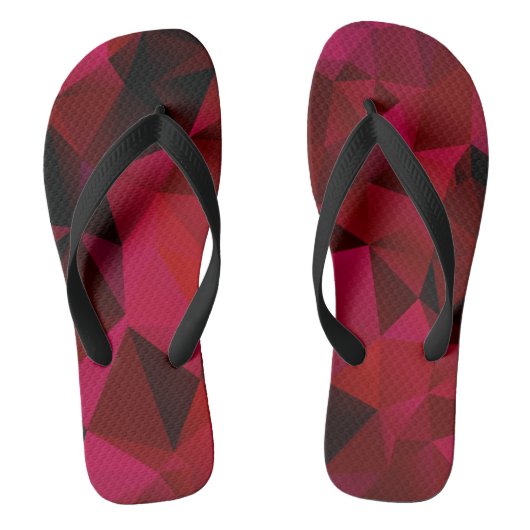 Dreiecke Badesandalen (Fußbett)