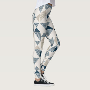 Dreiecke Dashes Leggings
