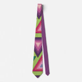 Dreiecke der 1970er krawatte (Vorderseite)