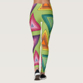 Dreiecke der 1970er leggings (Rückseite)