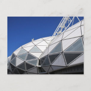 Dreiecke des Melbourne-Stadions Postkarte