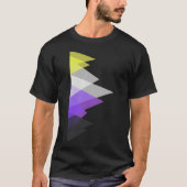 Dreiecke Enby T-Shirt (Vorderseite)