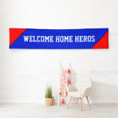 Dreiecke feuern rot + Farbe & Worte Banner (Insitu)
