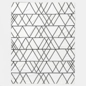 Dreiecke Fleecedecke (Vorderseite)