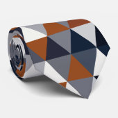 Dreiecke für die Marine und die Büste I A Krawatte (Gerollt)