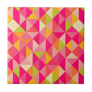 Dreiecke geometrisches Muster Fliese