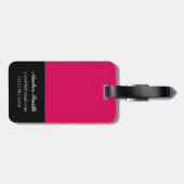 Dreiecke Gepäckanhänger (Rückseite horizontal)