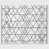 Dreiecke Geschenkpapier (Flach)