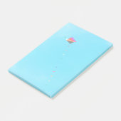 Dreiecke im Himmel Post-it Klebezettel (angewinkelt)