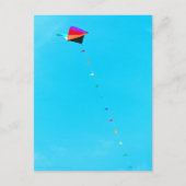 Dreiecke im Himmel Postkarte (Vorderseite)