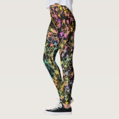 Dreiecke in Bewegung Leggings (Links)