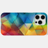 Dreiecke in Regenbogenfarben Case-Mate iPhone Hülle (Rückseite (Horizontal))