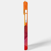Dreiecke in Regenbogenfarben Case-Mate iPhone Hülle (Rückseite / Links)