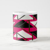 Dreiecke Jumbo-Tasse (Vorderseite)
