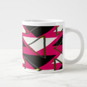 Dreiecke Jumbo-Tasse (Rechts)