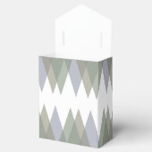 Dreiecke Khaki Geschenkschachtel (Geöffnet)