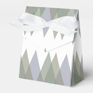 Dreiecke Khaki Geschenkschachtel