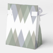 Dreiecke Khaki Geschenkschachtel (Rückseite)