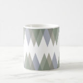 Dreiecke Khaki Kaffeetasse (Mittel)