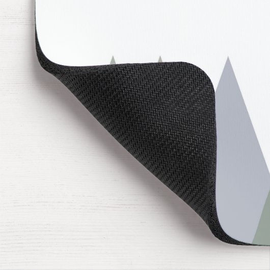 Dreiecke Khaki Mousepad (Ecke)