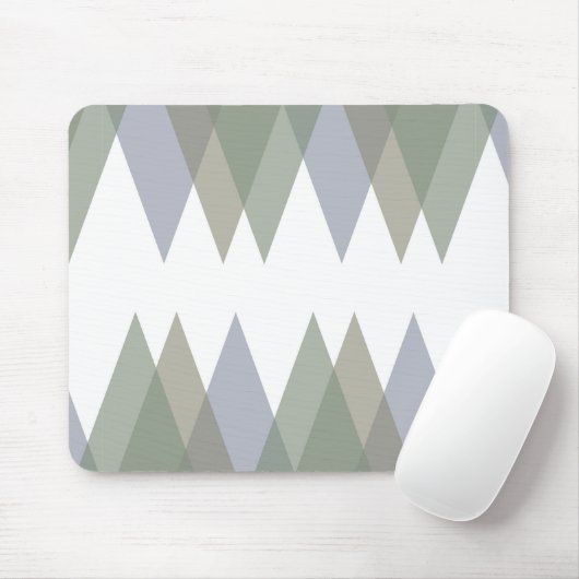 Dreiecke Khaki Mousepad (Mit Mouse)
