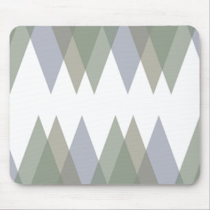 Dreiecke Khaki Mousepad