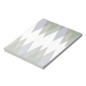 Dreiecke Khaki Notizblock (Rotiert)