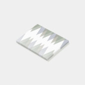 Dreiecke Khaki Post-it Klebezettel (angewinkelt)