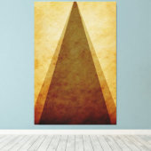 Dreiecke Leinwanddruck (Insitu (Holzboden))