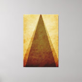 Dreiecke Leinwanddruck (Vorderseite)