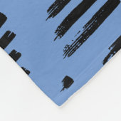 Dreiecke + Linien Fleecedecke (Ecke)