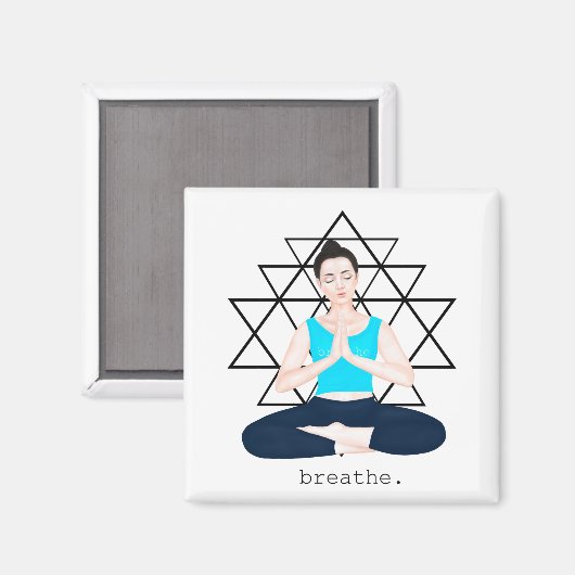 Dreiecke. Magnet (Vorderseite/Rückseite)