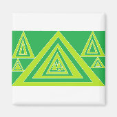 Dreiecke Magnet (Vorne)