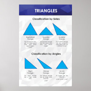 Dreiecke - Math Poster