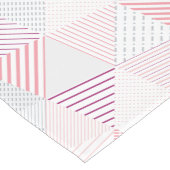 Dreiecke Muster 2 Kurzer Tischläufer (Ecke)