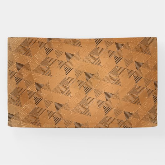 Dreiecke Muster 5 Banner (Horizontal)