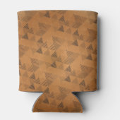 Dreiecke Muster 5 Dosenkühler (Rückseite)