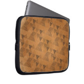 Dreiecke Muster 5 Laptopschutzhülle (Vorne Rechts)