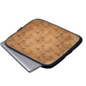 Dreiecke Muster 5 Laptopschutzhülle (Vorne Knopf)