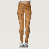 Dreiecke Muster 5 Leggings (Vorderseite)
