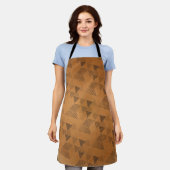 Dreiecke Muster 5 Schürze (Getragen)