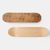 Dreiecke Muster 5 Skateboard (Horizontal)