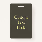 Dreiecke Muster Ausweis (Rückseite)